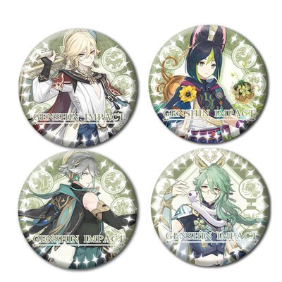 原神徽章马口铁艾尔海森提纳里