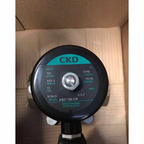 询价下单APK21-50A-C4M  CKD电磁阀 全新未使用