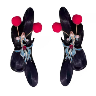 泥娃闹春韵演出服儿童群舞喜庆少儿民族舞梦娃福娃闹春元旦表演服