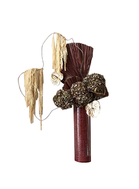 妖及现代简约玻璃花器样板间摆件