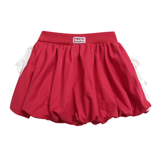 ASTRSK韩系甜美云朵花苞裙裤A字短裙女高腰显瘦蓬蓬裙辣妹半身裙