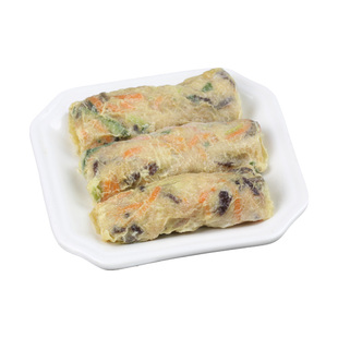 整箱 鸡丝腐皮卷【四师姐】加腾利 鲜竹卷 广式早茶点心240个