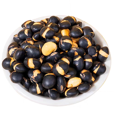 香酥黑豆大颗粒盐炒黑豆熟即食黄心黑豆零食炒货批发袋装净重500g