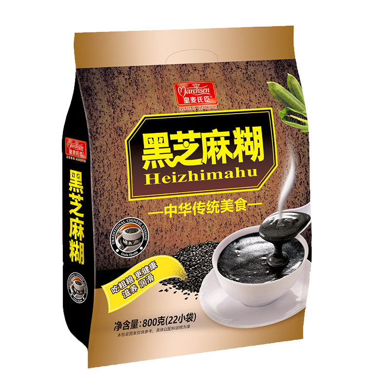 皇麦氏臣黑芝麻糊代餐800g22包