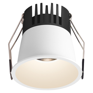 极窄边框小射灯嵌入式深杯防眩客厅家用小山丘全光谱新款筒灯牛眼