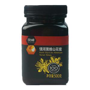 饶河东北黑蜂蜂蜜山花蜜成熟蜜