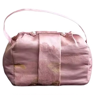 中式织锦布艺收纳包茶具收纳袋一壶两杯茶事包装盒旅行茶具便携包