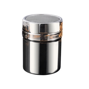 不锈钢撒粉罐烘焙可可粉抹茶蛋糕撒料器瓶糖粉筛家用超细过滤筛子