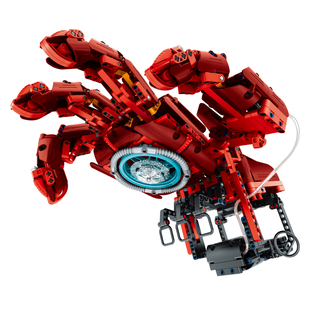 万致钢铁侠灭霸无限手套可佩戴液压机械手臂拼装玩具积木男孩礼物