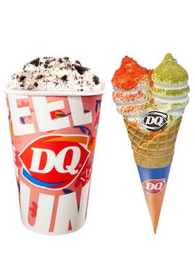 【电子卡券】DQ 1份标准杯暴风雪双头怪冰淇淋套餐【谨防诈骗】