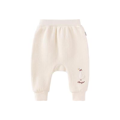 babylove婴幼儿裤子秋冬季薄夹棉男女宝宝宽松大pp裤百搭保暖长裤
