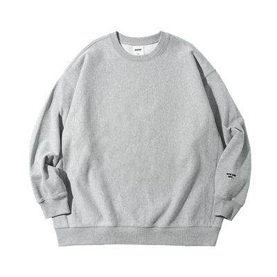 Restick素色套头卫衣宽松男女款