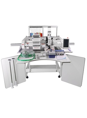 美尔绣1+1 Cording大盘带绳绣机MJS1201(550*1200)单头电脑刺绣机