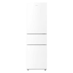 美的230小冰箱单开三门节能省电家用小户型宿舍出租房用官方正品