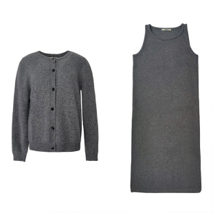 PEIPEI佩佩孕妇装-针织套装-高定连衣裙外套毛衣秋装设计感秋冬款