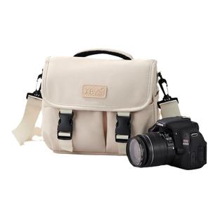 相机包单反斜挎单肩数码相机收纳包微单镜头手提包适用佳能索尼富士r10r7r50拍立得EOS70D850D200D二代女M50