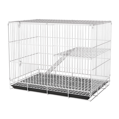 新型兔兔专用笼子宠物窝自动清粪