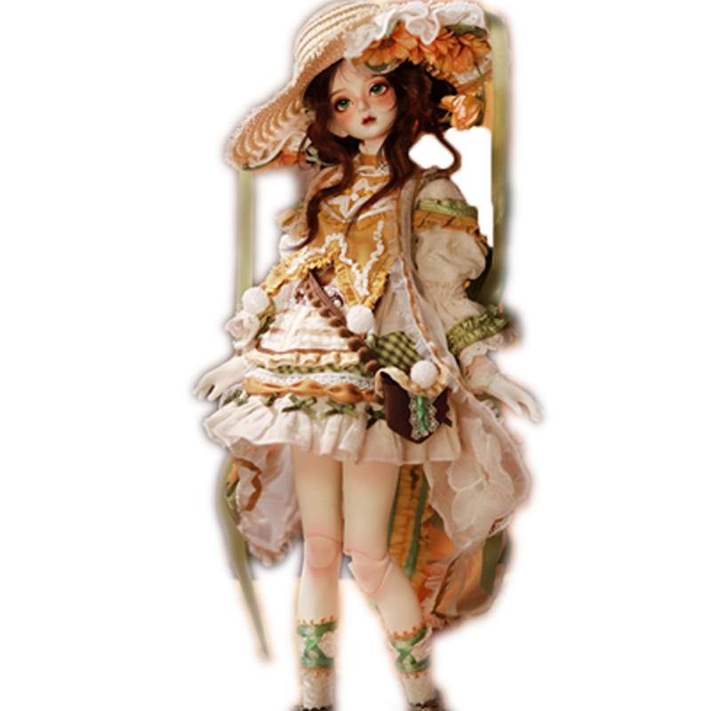 现货GEM贵族向日葵人偶4分BJD