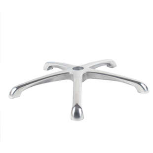 铝合金五星脚转椅配件椅子支架加厚转椅底盘电脑椅底座椅子配件