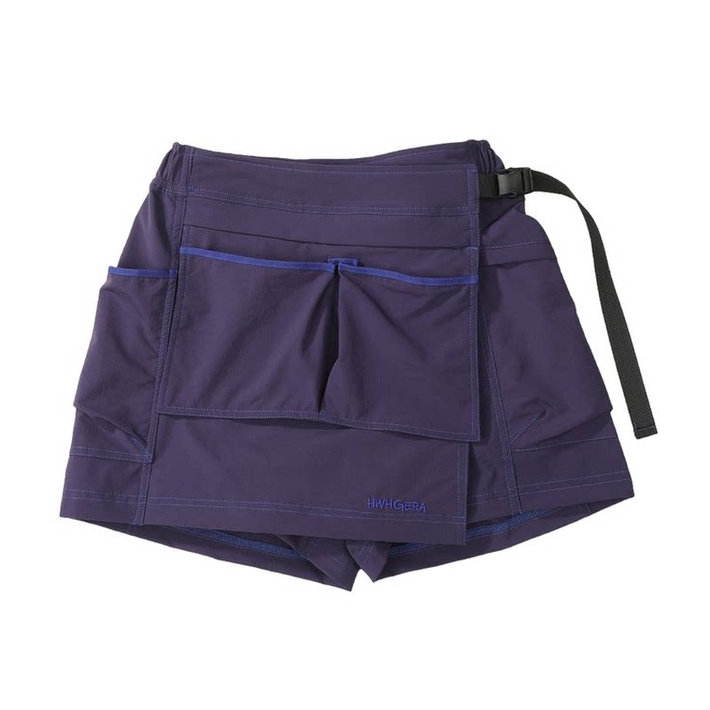 山系轻量防水防走光女户外短裙