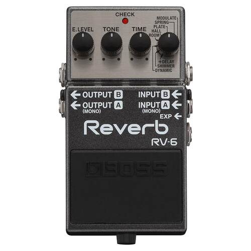 Boss RV6 RV500 Reverb混响单块效果器 吉他贝司混响综合效果器