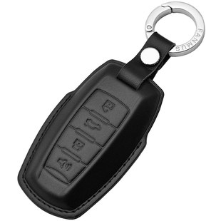 适用长城哈弗H6钥匙套大狗M6初恋F7枭龙MAX猛龙H7H8H9车真皮包扣