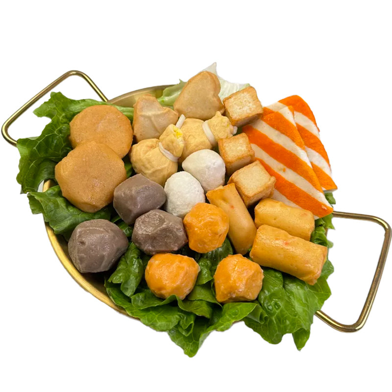 航宇全家福火锅丸子爱心豆腐鱼籽多种丸子组合麻辣烫家用食材