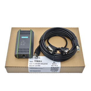 适用西门子S7-200/300/400通用plc编程电缆MPI数据线下载线0CB20