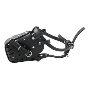 牛皮狗狗嘴套防叫防咬防乱吃狗口罩防咬人神器小型中大型犬口笼