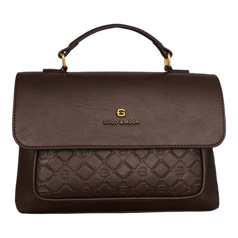 邮差包香港古乔百搭时尚大容量斜挎手提女包复古港风单肩斜挎