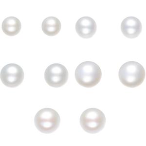 周六福淡水珍珠耳钉女S925银耳饰耳针高级优雅简约送女友节日礼物