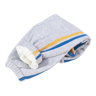 迪士尼童装男童加绒运动裤男孩休闲裤中小童宝宝一体绒秋冬季棉裤