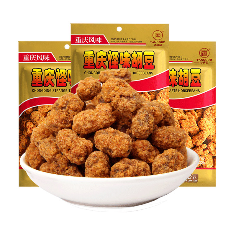 寻唐记重庆风味怪味胡豆80g/袋