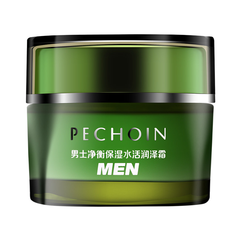 百雀羚男士净衡平衡润泽保湿擦脸面霜控油滋润清爽秋冬补水护肤品