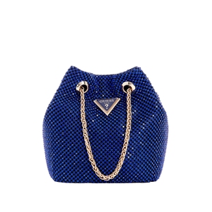 GUESS女士小众潮流时尚镶钻单肩水桶包-RE935075