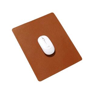 头层牛皮鼠标垫桌垫可定制真皮超大防滑简约办公家用防水防污皮垫