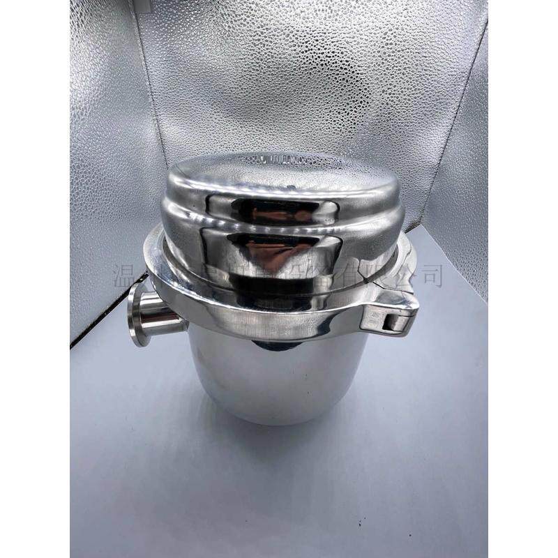 不漏气304不锈钢真空泵过滤器风机气泵耐高温腐蚀KF25 KF40 KF50