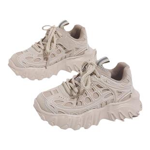 Navigare意大利小帆船童鞋儿童中大童运动鞋复古简约男女童老爹鞋