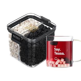 谷记老谷头桑葚干茯苓黑桑椹干泡茶养生茶芡实土茯苓块正品旗舰店