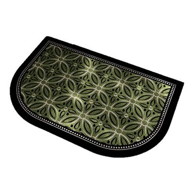 复古绿中古入户门地垫【可定制】