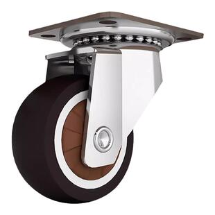 羊驼座椅万向轮轮子移动底座承重物滑轮静音万象转向轮带刹车脚轮