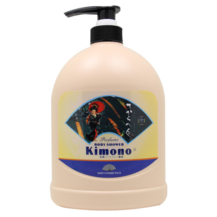 琴叶KIMONO檀香滋润沐浴露 植物保湿沐浴乳清凉舒缓留香家庭装