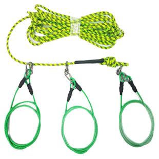 粗钢丝大物鱼锁鱼扣活鱼扣青鱼巨物拴鱼绳栓放锁渔器路亚垂钓装备