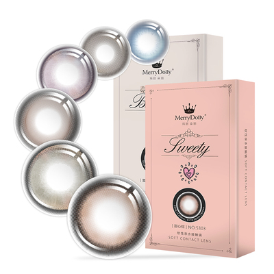 【第二副9.9元】玛丽朵丽merrydolly美瞳半年抛2片隐形眼镜芭蕾