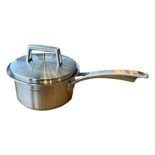 卓德铭1810五层钢夹铜致雅高端系列单柄奶锅16cm微压锅宝宝辅食