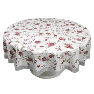 pvc防水防油防烫免洗加厚圆桌布环保加绒塑料大圆形餐桌布圆台布