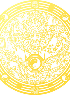 青龙贴洗衣机在西南角化解墙贴阳台东南角卫生间东西北角专用贴纸