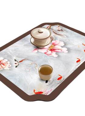 中国风茶席吸水软垫隔热垫