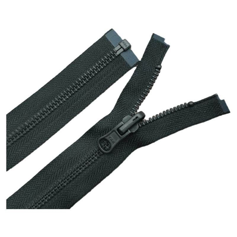 YKK5号双面穿金属旋转头单开尾铜拉链羽绒棉服皮衣夹克外套针织衫