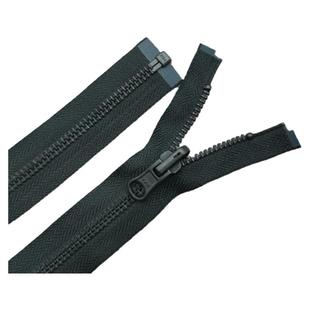 YKK5号双面穿金属旋转头单开尾铜拉链羽绒棉服皮衣夹克外套针织衫